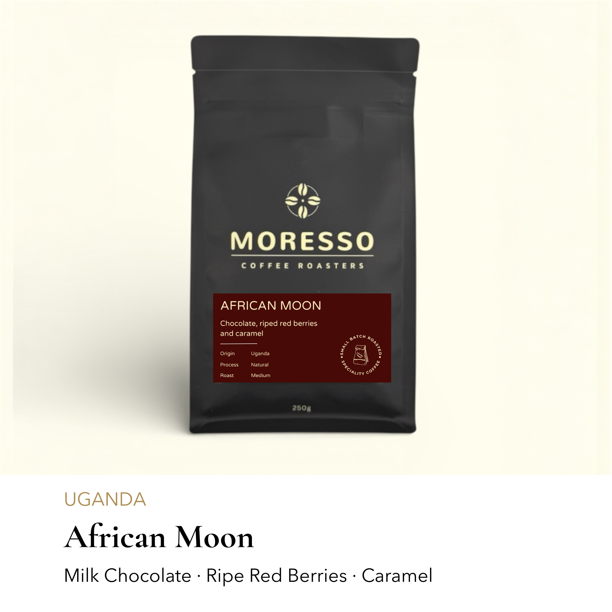 Moresso Coffee Roasters Uganda African Moon